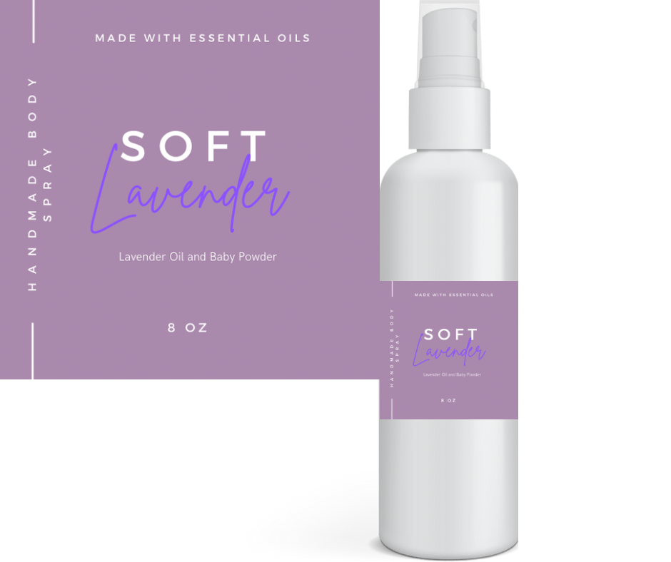 SOFT LAVENDER Body Spray