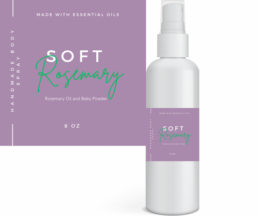 SOFT ROSEMARY Body Spray